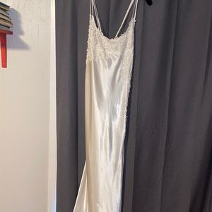 Long white nightgown